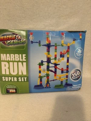 Marble Run Super Set-Maze Track 150 Pieces / 26 Action Pieces- READ - Image 1 of 4