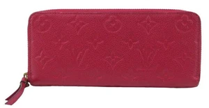 Louis Vuitton Porte Feuille Clemence Monogram Empreinte Pink M62535 - Picture 1 of 4