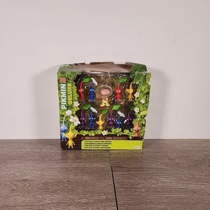 JAKKS Pacific Pikmin 3 Deluxe Captain Olimar And Pikmin Figures Set New - Picture 1 of 6