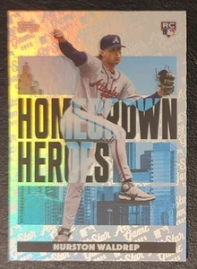 2025 Topps All-Star Game Hurston Waldrep RC Hometown Heroes Insert #HH-21 - Picture 1 of 2