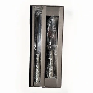 Waterford Monique Lhuillier Wedding Set, Cake Knife & Server | New In box - Picture 1 of 9