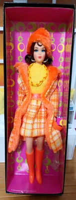 Muñeca Barbie Mattel nueva en caja hecha el uno para el otro etiqueta dorada 1969 reproducción vintage Foto 1 de 4