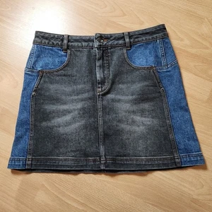 Minifalda vaquera Munthe Salba negra azul talla EU 36 6/8 pequeña - Imagen 1 de 15