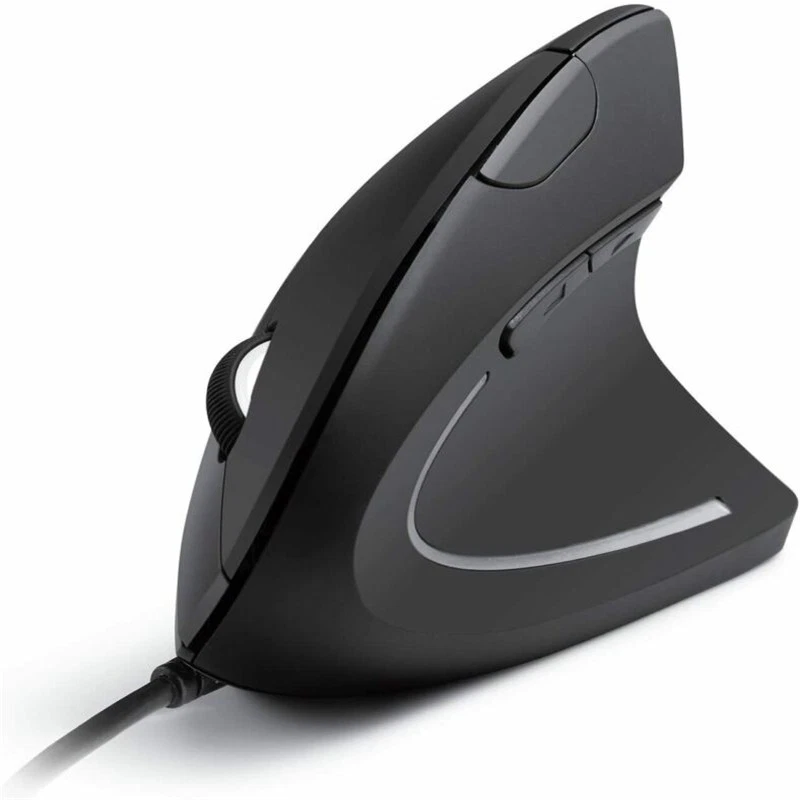 Anker USB Wired Vertical Mouse Ergonomic Optical 1000 / 1600 DPI 5 Buttons - Image 1 of 4