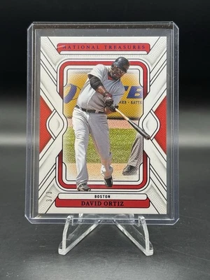 National Treasures David Ortiz 2025 #’d 3/3🔥🔥 Boston Foto 1 de 2