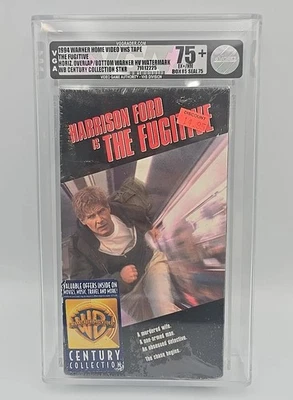 THE FUGITIVE VHS Harrison Ford VGA Graded 75+ EX+/NM Sealed Box 85 / Seal 75 - Image 1 of 4