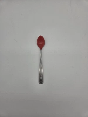 Cuchara bebé vintage 1980 The First Years punta roja broca revestimiento  Foto 1 de 4