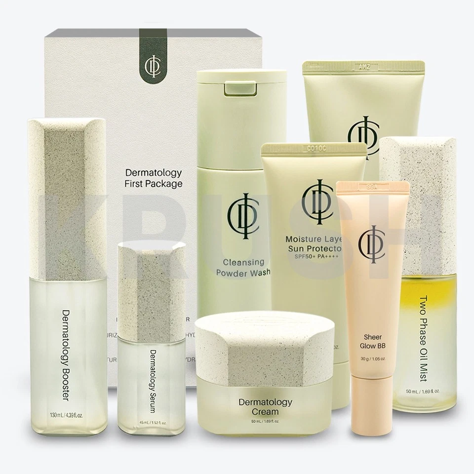 [NEW] INCELLDERM Dermatology EX SET/ 8 IN 1 Booster Serum Cream Mist Gel BB - Image 1 of 1