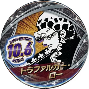 One Piece Trafalgar Law Birthday Can Badge Pin 2023 Japan Official - Picture 1 of 1