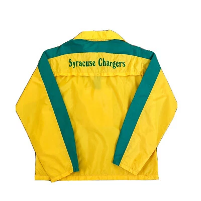 1980s Nike Windbreaker Jacket T&F SMU USA Syracuse Chargers VTG OG 70s Track - Image 1 of 4