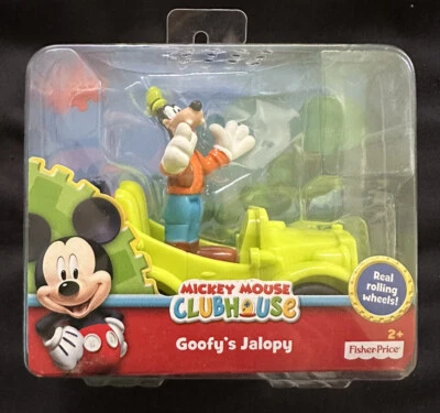 Fisher Price Mickey Mouse Club House Goofy’s Jalopy Car Disney - Image 1 of 3