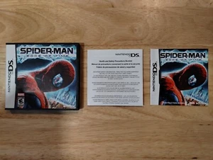 Spider-Man Edge of Time (Nintendo DS, 2011) Estuche, Manual e Inserto Solo - Sin Juego - Imagen 1 de 2