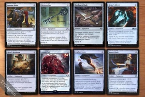 Set 8 Commander Uncommon Equipment Artifacts *NM* Magic MTG EDH Assault Suit - Picture 1 of 2