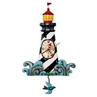 Allen Designs P1854 Augie's Whimsical Coastal Lighthouse Pendulum Wall Clock
