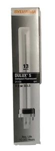 Sylvania 13 WATT 800 Lumen Dulux S Compact Fluorescent Bulb #20331 827 - Picture 1 of 1