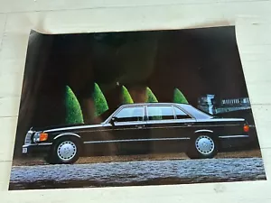 Poster Plakat w126 Mercedes Benz - Werbung Aushang Niederlassung p - Picture 1 of 11