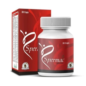 Spermac Capsules - Herbal Supplement for Sperm Count and Semen Volume Support - Picture 1 of 6