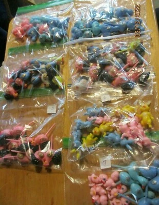 Vintage Easter Puffy Cupcake Picks Assorted U Pick NOT a LOT NOS - Image 1 of 4