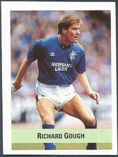 THE SUN SOCCER 1990/91- #396-RANGERS-RICHARD GOUGH