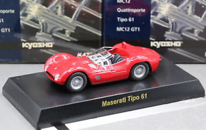 Kyosho 1/64 Maserati Collection Maserati Tipo 61 24 Hours of Le Mans 1960 Red