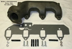 Lincoln Mercury 430 462 383 1958-68 colector de escape lado derecho con kit nuevo - Imagen 1 de 2