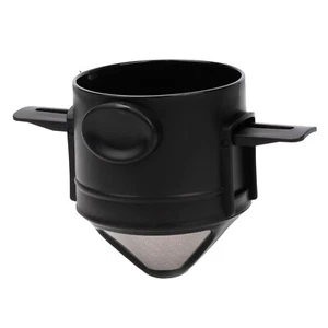 Portable Foldable Coffee Filter Reusable Coffee Funnel Paperless Pour Over Kit - Picture 1 of 14