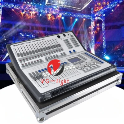 Professional Stage Light Console Mixer Mini Pearl 1024 DMX Controller W/Case - Image 1 of 4