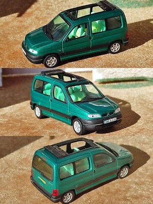 1/43 NOREV Citroën Berlingo 1996 Multispace Decouvrable Miniature Collection - Photo 1/4