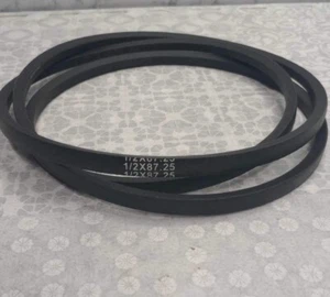 Deck Belt 1/2" X 87.25” Mower Replacement New - Picture 1 of 7