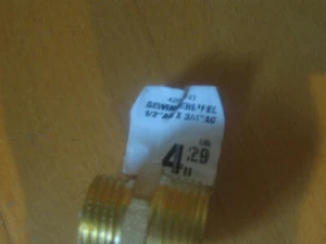 Gewindenippel 1/2" AG x 3/4" AG!NEU! - Bild 1 von 4