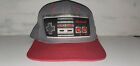 New Nintendo Classic NES Controller - Snapback Hat, Gray and Red, One Size Cap 