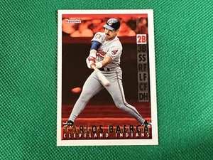 1995 Bazooka Red Hot #RH20 Carlos Baerga Cleveland Indians