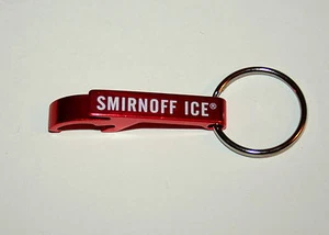 Smirnoff Ice Vodka Werbung Promo Premium Getränke Schlüsselanhänger Flaschenöffner Neu - Bild 1 von 1