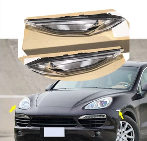 Pair Clear Indicator Lamp Side Marker Light Body Fit For Porsche Cayenne 2011-14 - Bild 1 von 7
