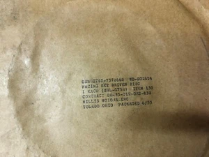 vintage jeep military willys g740 g758 clutch disc linings wo-802614 one pair  - Bild 1 von 2