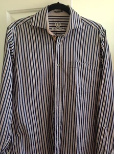 Bugatchi Uomo Mens Shirt Size Small Long Sleeve Classic Fit Button Down - Picture 1 of 7
