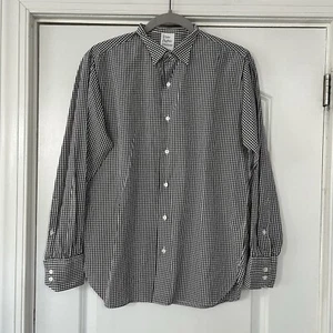 Violet Buffalo Wallows Gingham Dress Men’s Small Black & White Made in Japan EUC - Picture 1 of 13