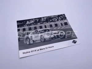 NISSAN SKYLINE R33 GTR LEMANS LM 24HR PRESS PICTURE PHOTOGRAPH IMAGE BCNR33 JDM - Picture 1 of 4