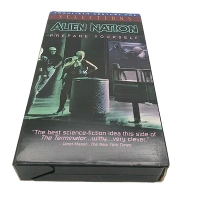 Alien Nation VHS 20th Century Fox CBS Video SciFi Thriller James Caan 1996 - Image 1 of 4