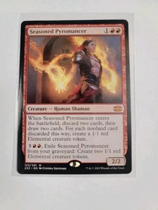 Seasoned Pyromancer Double Masters 2022 Regular MTG Magic The Gathering - Picture 1 of 2
