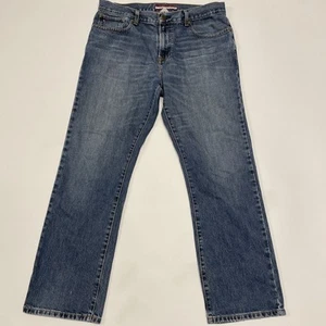 Tommy Hilfiger Jeans Mens W34 L30 Blue 100% Cotton Denim Classic Fit Casual - Picture 1 of 12