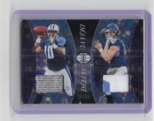 Panini Illusions 2024 #DV-TEN Vince Young/Will Levis Deja Vu púrpura #/50 - Imagen 1 de 2