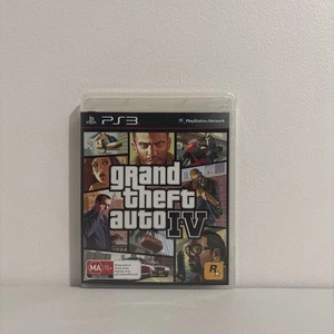 Grand Theft Auto 4 IV  GTA 4 PS3 Sony PlayStation 3 With Map And Manual PAL - Picture 1 of 7