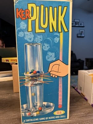 Vintage 1967 Kerplunk Game Complete in Original Box - Ideal - Image 1 of 4