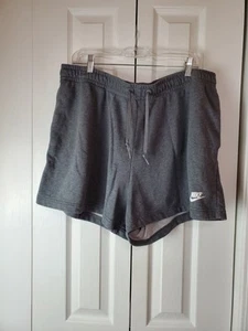 Nike Shorts grau Gr. 1X Sweat Pull Strings - Bild 1 von 9