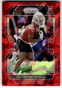 2021 Panini Prizm Eli Mitchell Red Ice Rookie #399 - Picture 1 of 2