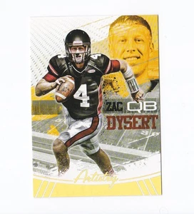 2013 SAGE HIT Artistry Gold #ART5 Zac Dysert Miami RedHawks Cardinals - Picture 1 of 2