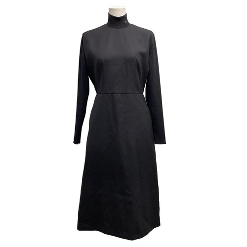 Abito donna lana originale PRADA P3H37 S222 11NK tessuto esterno nero]