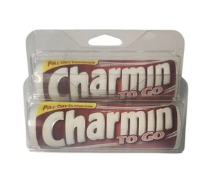 Papel higiénico Charmin To Go vintage 1 capa pañuelo de baño 2 dispensadores 110 hojas nuevo en stock - Imagen 1 de 1