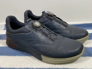 ECCO Blue Golf Shoes Size 44 10 - Picture 1 of 5
